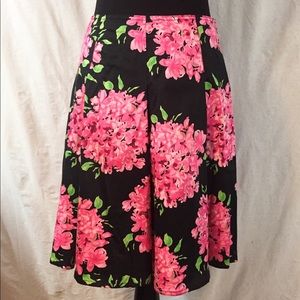 INC Flowered Skirt - Size 4